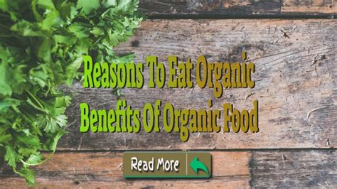 Benefits Of Organic Food Reasons To Eat Organic The Forgotten Portal