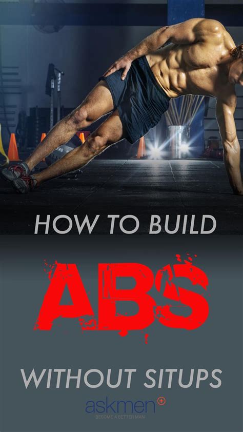 How To Build A Six Pack Without Doing A Single Sit Up Lower Abs Workout