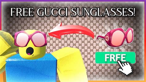 Free Gucci Sunglasses How To Get Gucci Round Frame Sunglasses Roblox Guccigarden Youtube