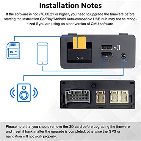 CARABC Apple Carplay Adaptador Compatible Con Mazda 2 3 6 CX3 CX5