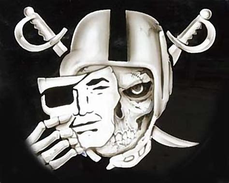 Raider Nation Raiders Logo Skull Img Aba