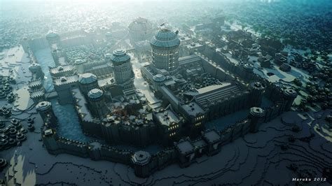 Minecraft - Winterfell Map Presentation and Download - YouTube