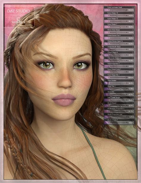 Mika Enhanced Morphs Resources Kit For Genesis Female Mika