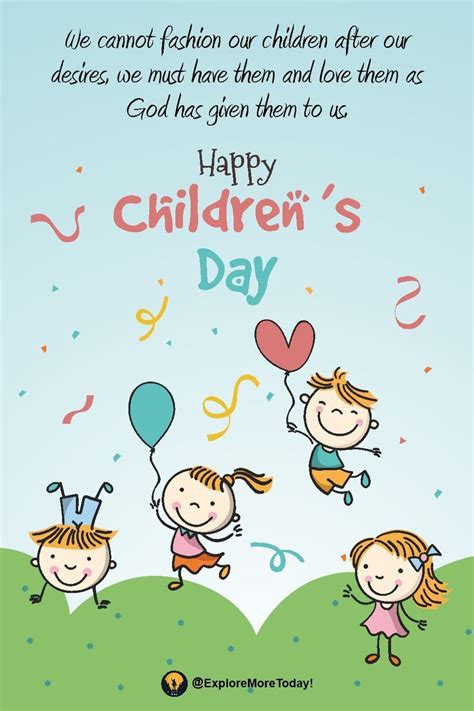 100 happy children’s day wishes and children’s day quotes – Artofit