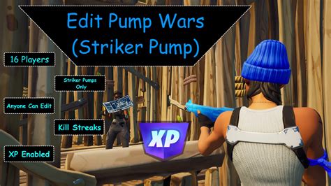 Edit Pump Wars Striker Pumps Spectral345 Fortnite Creative Map Code