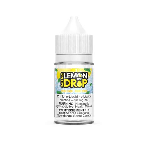 Double Lemon Ice SALT Lemon Drop Ice Salt E Liquid VapeLoft