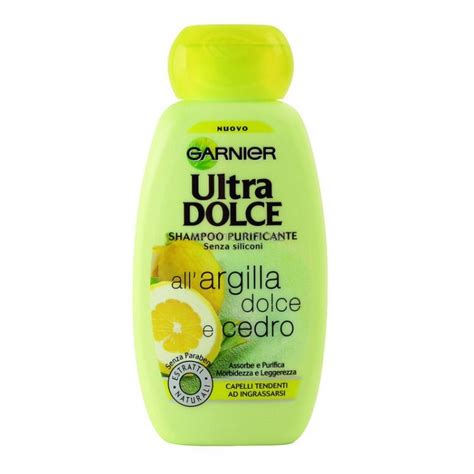 Garnier Ultradolce Argilla Dolce E Cedro Shampoo Purificante Ml