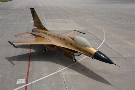 Yes Its Gold Iowa Ang Gold F 16 Remake Celebrates Ang History 185th