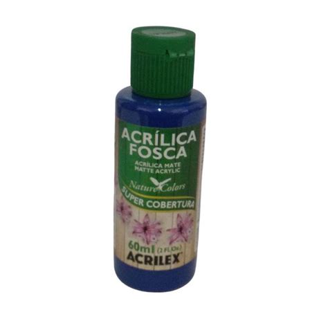 Tinta Acr Lica Fosca Acrilex Azul Turquesa Ml No Shoptime