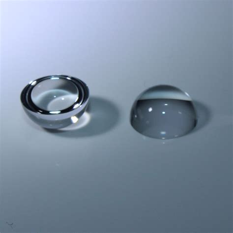 05mm 1mm 12mm Sapphire K9 Fused Silica Glass Half Ball Lens China