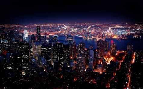 New York City Night View Hd Wallpaper 5789 : Wallpapers13.com