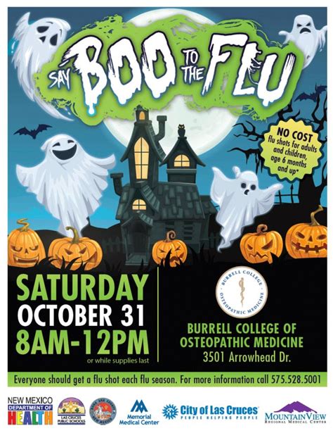 Boo To The Flu On Halloween Las Cruces Bulletin