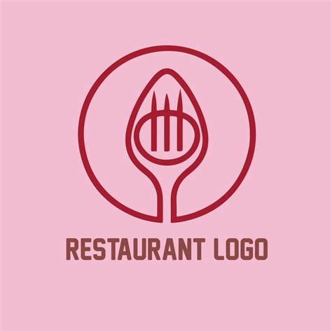 Food logo design 34542957 Vector Art at Vecteezy