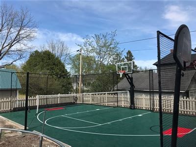 Backyard Volleyball Courts - Indoor Home Volleyball Court Wisconsin ...