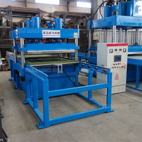 Rubber Floor Tiles Molding Press Plant Interlock Tiles Floor