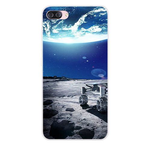 Buy Silicone Phone Case Carton Starry Sky Moon Painted Soft Full Back