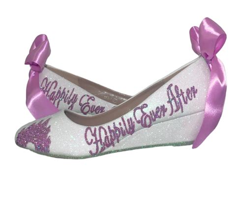 Bridal Wedge Shoes Wedding Wedge Pumps Crystal Castle Bridal Design - Etsy