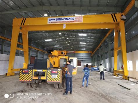 Double Girder Goliath Cranes Span 20 30 M Capacity Up To 100 Ton At