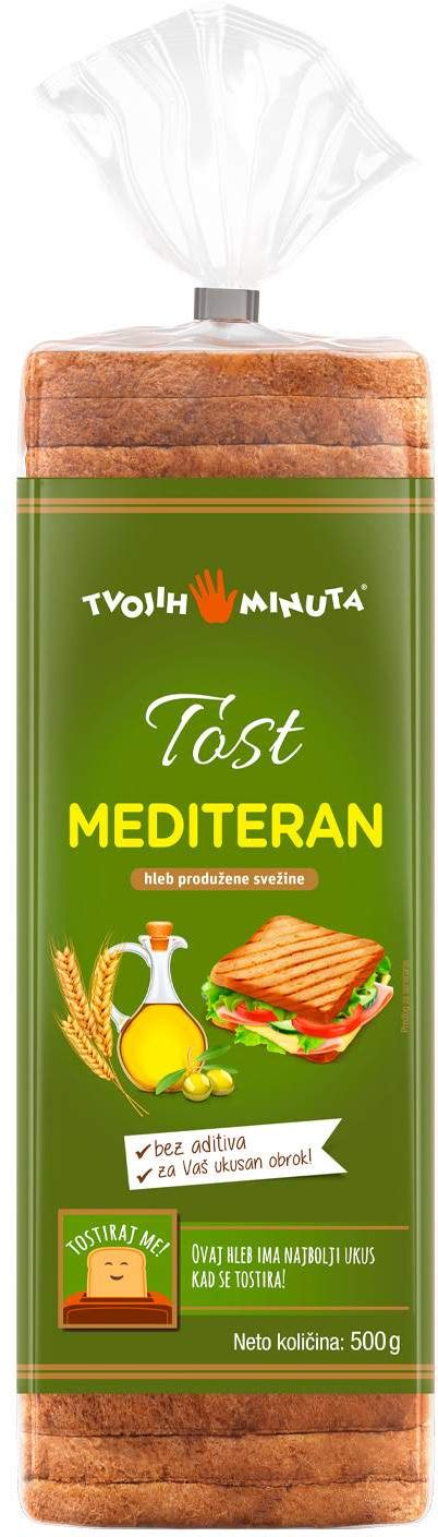 Hleb Tost Mediteran Tvojih Minuta G Cenoteka