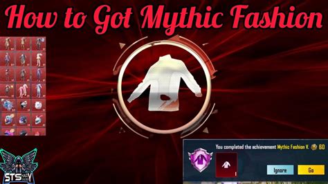 How To Get Mythic Fashion In PUBG MOBILE Mythic Fashion Title YouTube