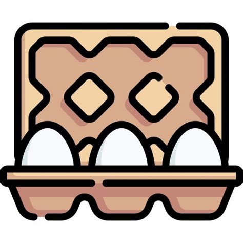 Iconos gratuitos de Carton De Huevos diseñados por Freepik Cartones