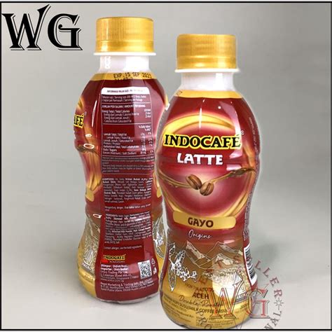 Jual Kopi Indocafe Latte Gayo Origins Kemasan 200ml Shopee Indonesia