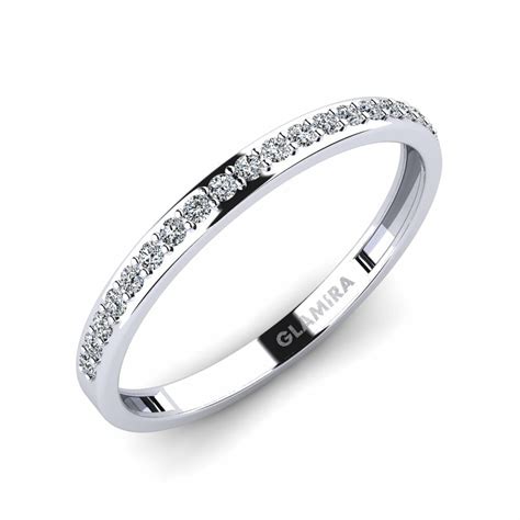 Köp GLAMIRA Ring Syfig B i Rund slipad 0 16 Carat Swarovski