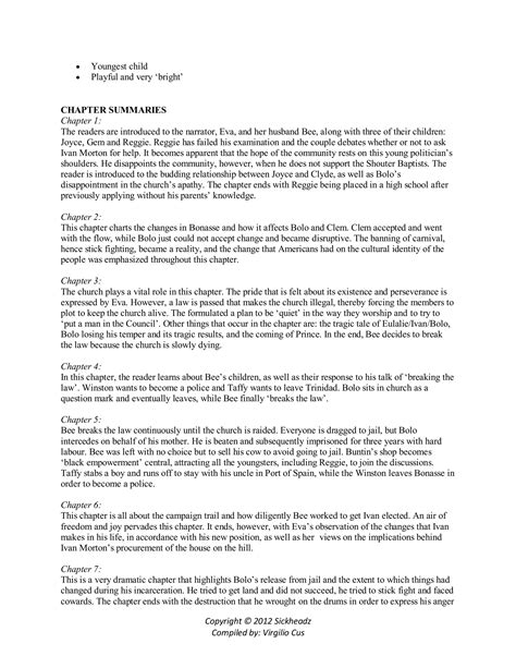 The Wine Of Astonishment Summary 5