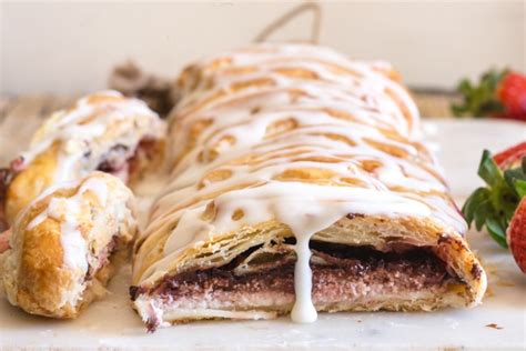 Strawberry Cream Cheese Strudel Recipe An Italian In My Kitchen