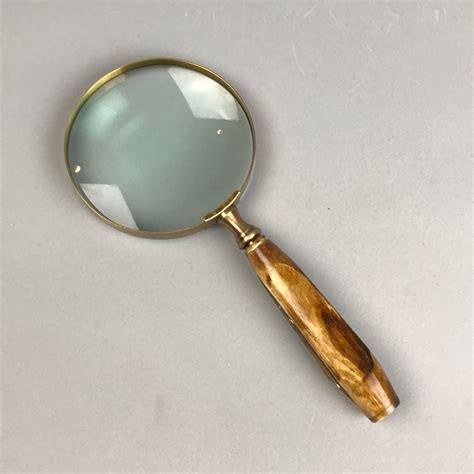 Faux Bone Handled Magnifying Glass Mercantile Home