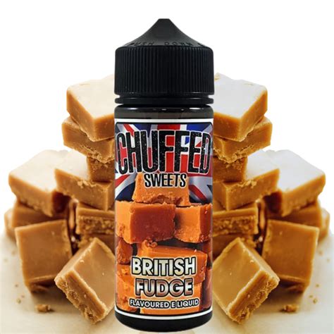 Chuffed Sweets British Fudge Ml Booster Elixir Vaper Shop Y