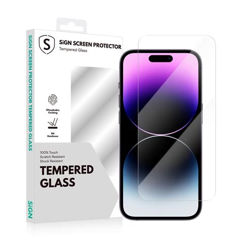 SiGN Skärmskydd i Härdat Glas för iPhone 14 Pro Max Teknikdelar se