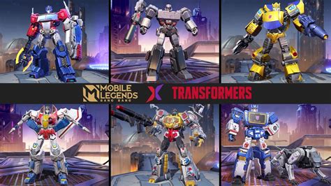 MOBILE LEGENDS X TRANSFORMERS SKINS EFFECT YouTube