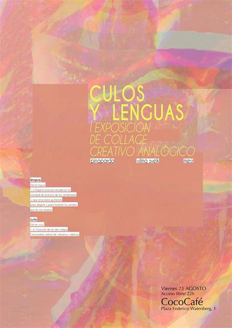 Culos Y Lenguas I Exposici N Collage Anal Gico Creativo Espacio