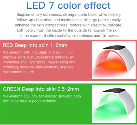 7 Colors LED PDT Light Therapy MyBeautySources