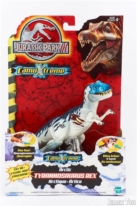 Arctic Tyrannosaurus Rex Jurassic Toys