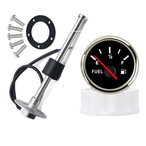 Marine Boat Car Fuel Level Sensor With Indicator Tank Meter Ohm