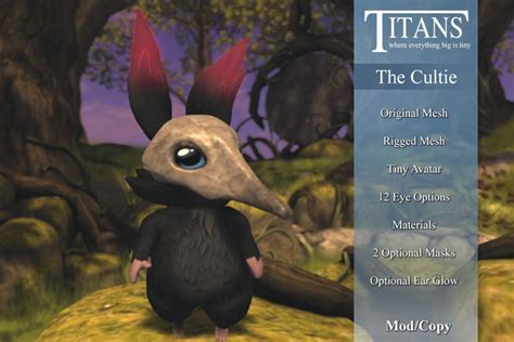 Second Life Marketplace Titans The Cultie Avatar Midnight