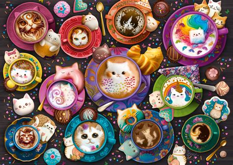 Katzen Puccino 500 Teile SCHMIDT SPIELE Puzzle Online Kaufen