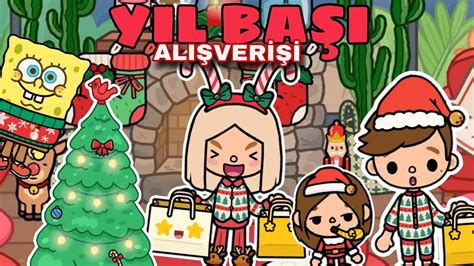 YilbaŞi İÇİn AliŞverİŞ Yaptik🎄 Toca Daİsytoca Lİfe World TÜrkÇe