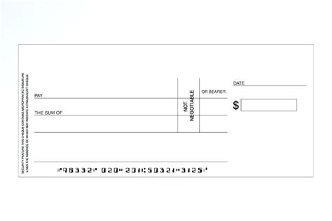 Large Blank Cheque Template 5 Templates Example Templates Example Business Template