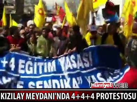 Kizilay Meydani Nda Protestosu Dailymotion Video