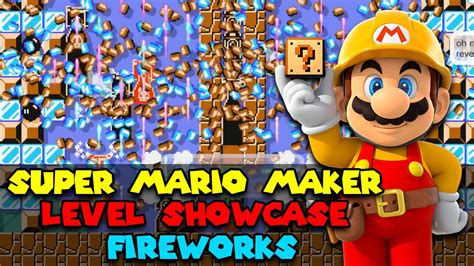 Fireworks Super Mario Maker Level Showcase Youtube