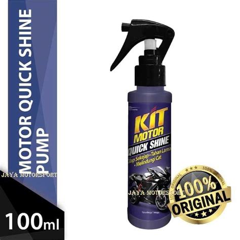 Jual Kit Motor Quick Shine Pembersih And Pengkilap Motor Spray 100