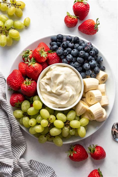 Easy Fruit Dip Only 3 Ingredients House Of Nash Eats