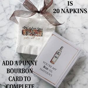 Bourbon Cocktail Napkins Gangs All Here Multiple Bourbon Napkins