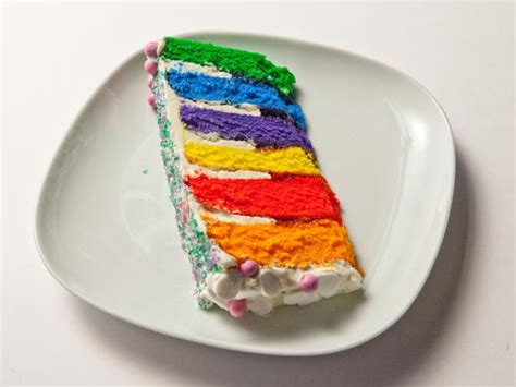 Rainbow Cake Recipe | Cooking Channel