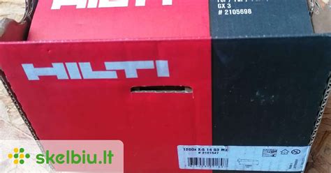 Hilti Gx3 viniakalių vinys Skelbiu lt