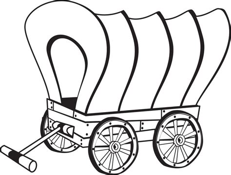 Wagon Train Drawing at PaintingValley.com | Explore collection of Wagon Train Drawing