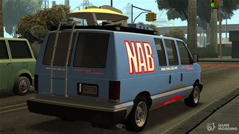 Vapid Speedo Classic News Van for GTA San Andreas